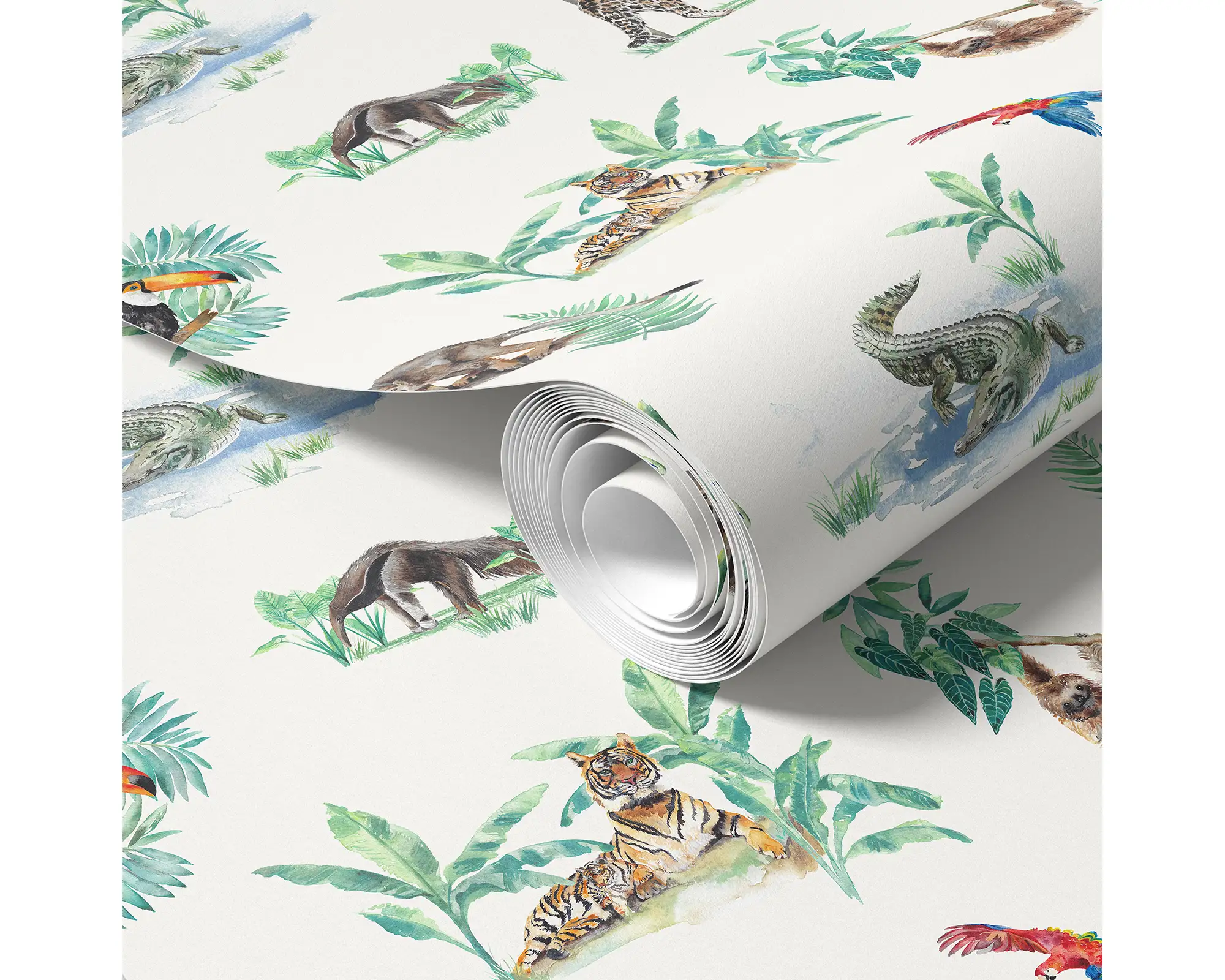 Rainforest Animals Childrens Wallpaper3